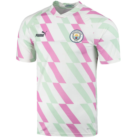 Manchester City Prematch Jersey - White - Kit Captain