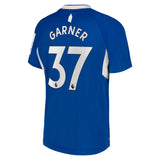 Everton Home Shirt 2022-23 - Kids with Garner 37 printing - Kit Captain