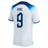 England Home Stadium Shirt 2022 with Kane 9 printing - Kit Captain