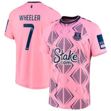 Everton WSL Away Shirt 2022-23 with Wheeler 7 printing - Kit Captain