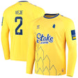 Everton WSL Third Shirt 2022-23 - Long Sleeve with Veje 2 printing - Kit Captain