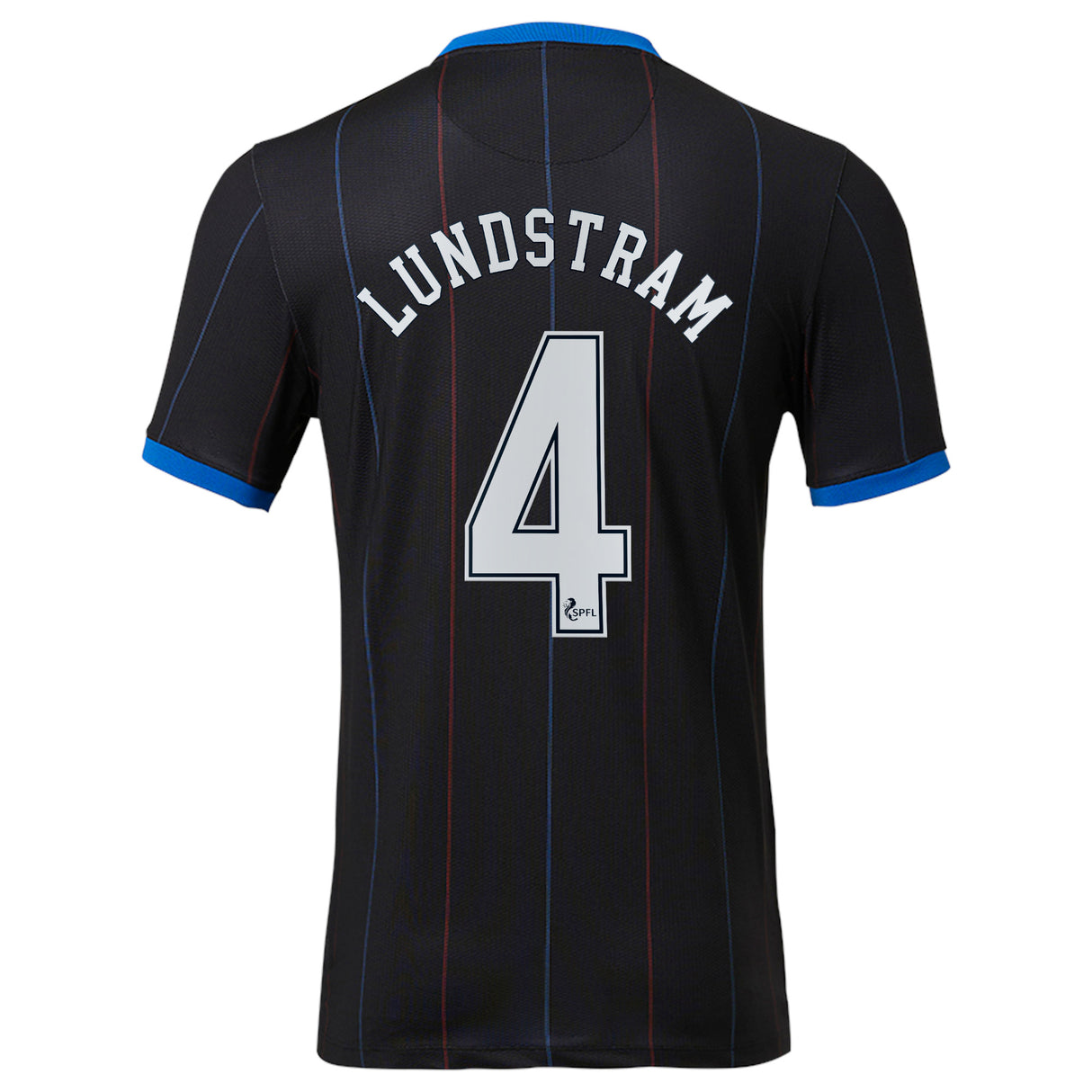 Glasgow Rangers Fourth Pro Shirt 2022-23 with Lundstram 4 printing - Kit Captain