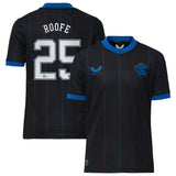 Glasgow Rangers Fourth Shirt 2022-23 - Kids with Roofe 25 printing - Kit Captain