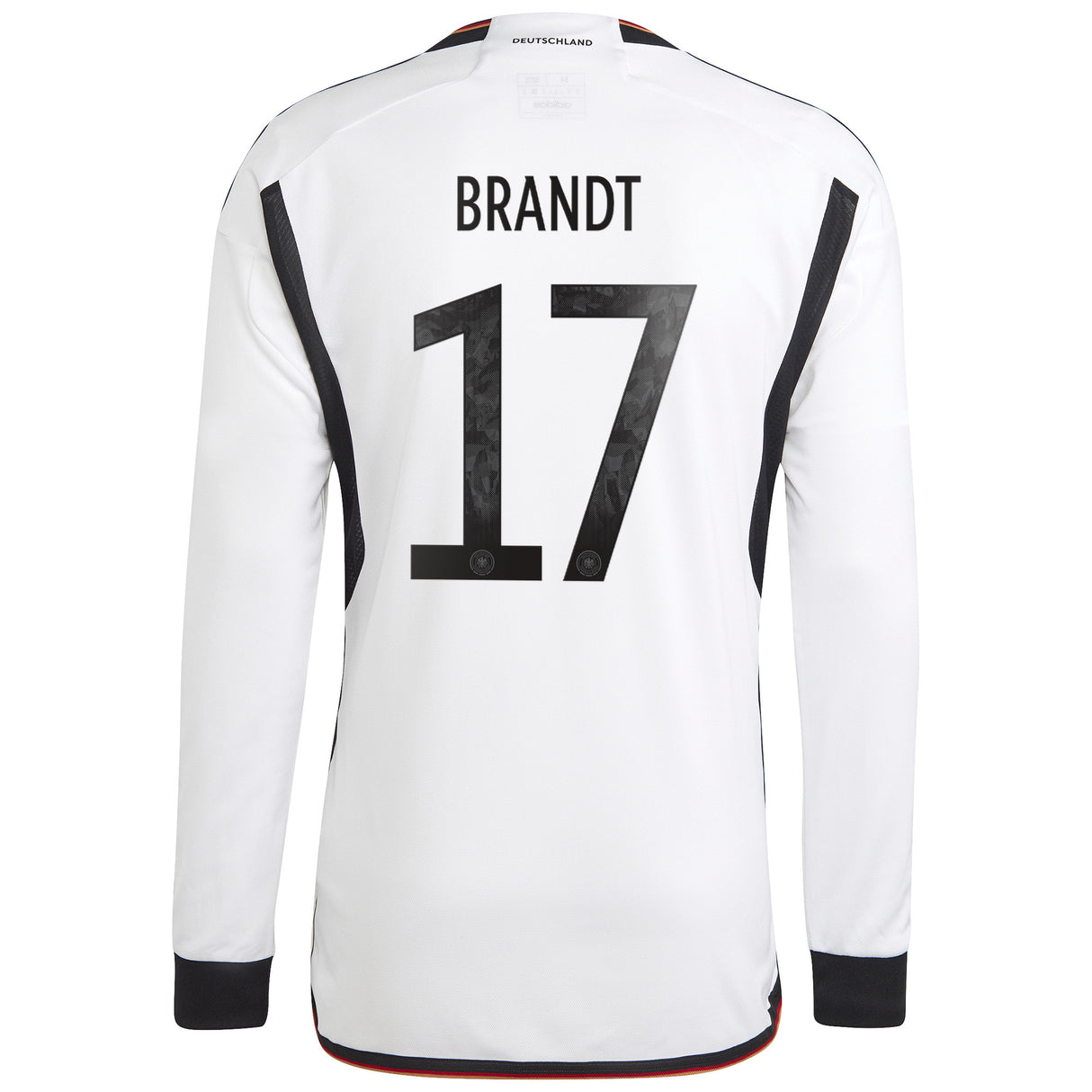 Germany Home Shirt 2022 - Long Sleeve with Brandt 17 printing - Kit Captain