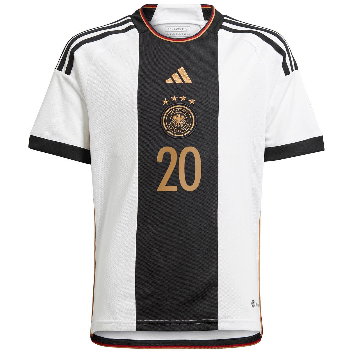 Germany Home Shirt 2022 - Kids with Günter 20 printing - Kit Captain