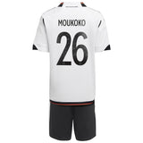 Germany Home Minikit 2022 with Moukoko 26 printing - Kit Captain