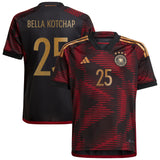 Germany Away Shirt 2022 - Kids with Bella Kotchap 25 printing - Kit Captain