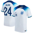 England Home Stadium Shirt 2022 with Wilson 24 printing - Kit Captain