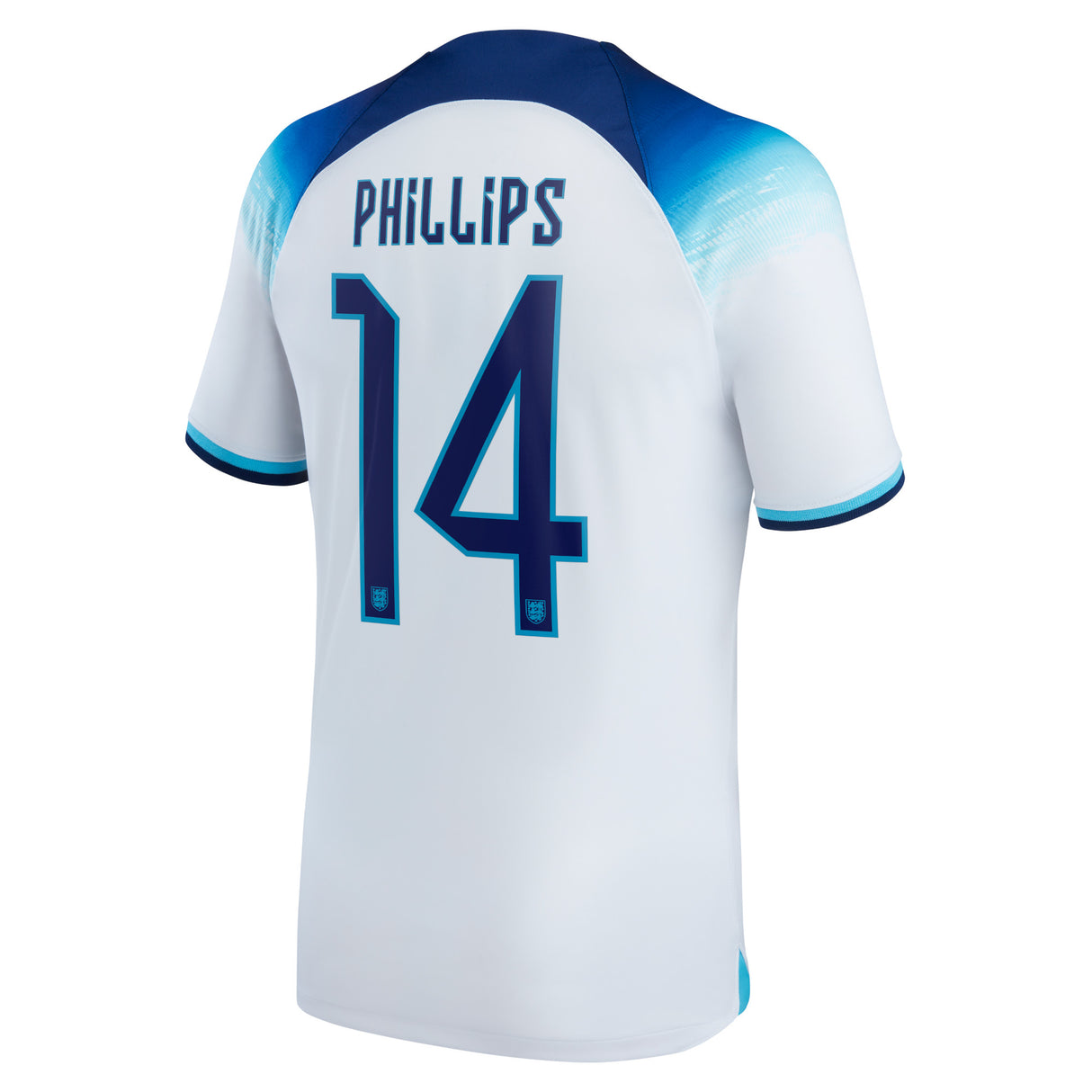 England Home Stadium Shirt 2022 with Phillips 14 printing - Kit Captain