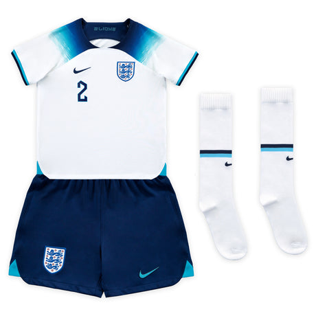 England Home Stadium Kit 2022 - Little Kids with Walker 2 printing - Kit Captain