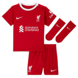 Liverpool Nike Home Stadium Kit - 2023-24 - Infant - Kit Captain