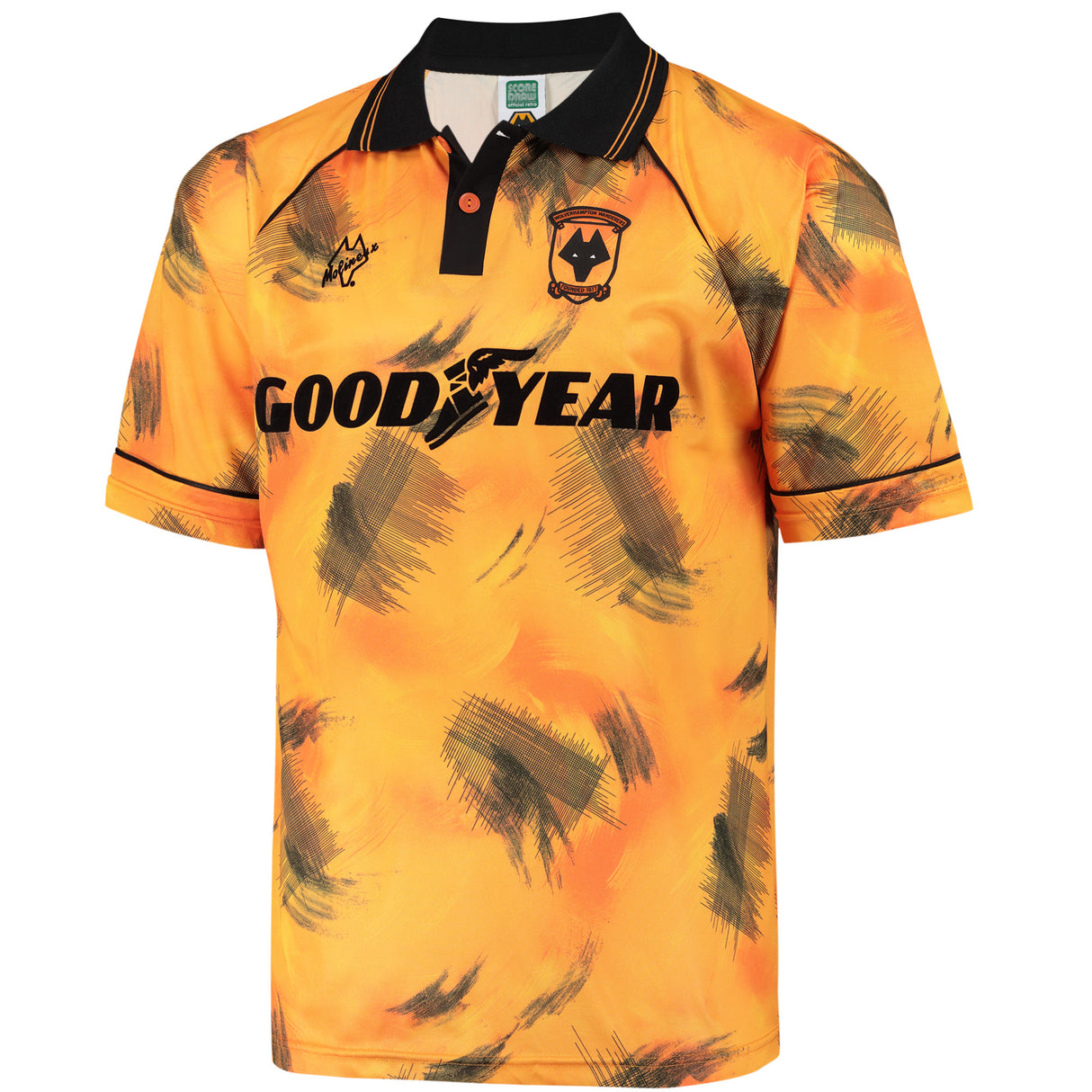 Wolverhampton Wanderers 1993 Home Shirt - Kit Captain