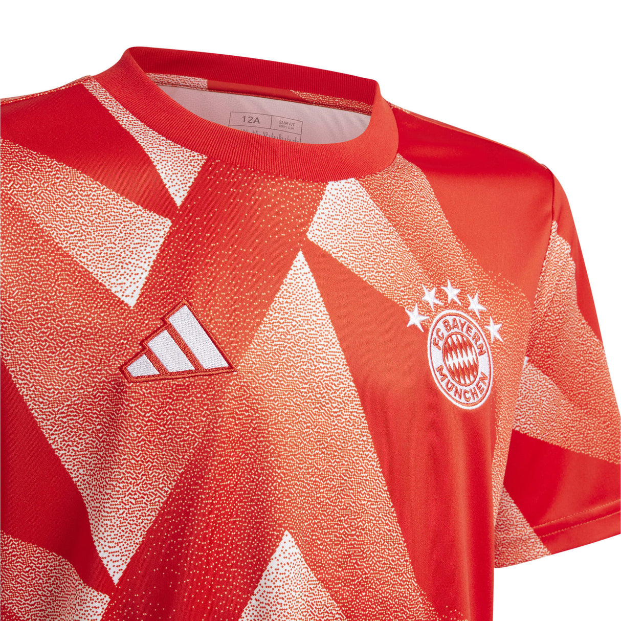 FC Bayern adidas Pre Match Top - Red - Kids - Kit Captain