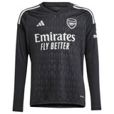 Arsenal adidas Home Goalkeeper Shirt 2023-24 - Long Sleeve - Kids - Kit Captain