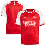 Arsenal adidas Home Shirt 2023-24 - Kids - Kit Captain