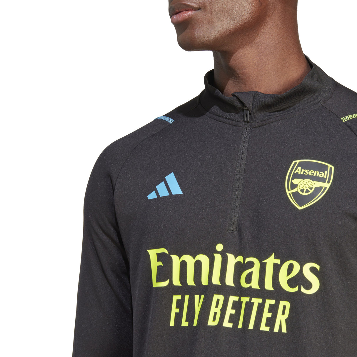 Arsenal adidas Training Top - Black - Kit Captain