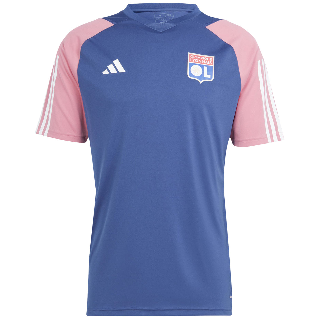 Olympique Lyon adidas Training Jersey - Dark Blue - Kit Captain