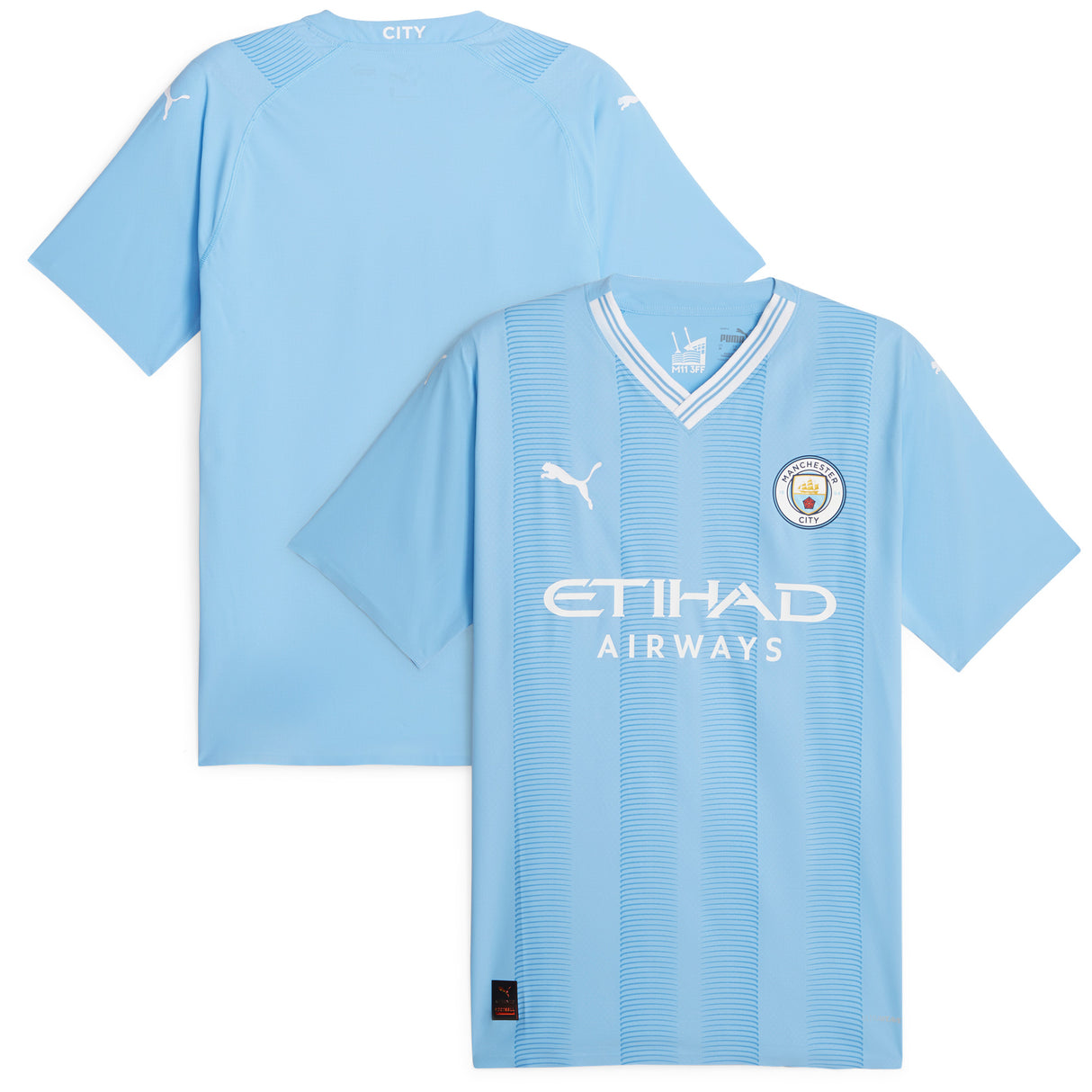 Manchester City Puma Home Authentic Shirt 2023-24