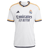 Real Madrid adidas Home Shirt 2023-24 with Kroos 8 printing - Kit Captain