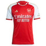 Arsenal adidas Home Shirt 2023-24 with Saka 7 printing - Kit Captain