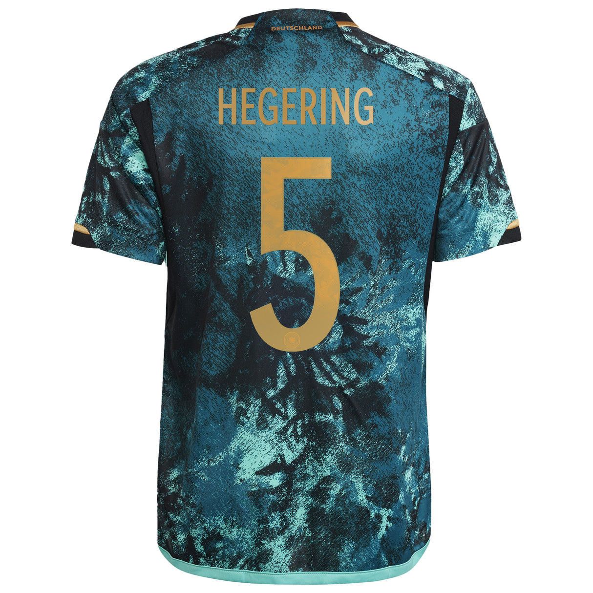 Germany Away Shirt 2023 - Kids with Hegering 5 printing - Kit Captain