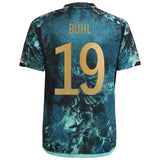 Germany Away Shirt 2023 - Kids with Bühl 19 printing - Kit Captain