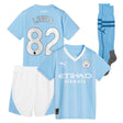 Manchester City Puma Home Minikit 2023-24 with Lewis 82 printing - Kit Captain