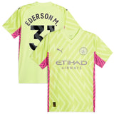 Manchester City Puma Goalkeeper Shirt 2023-24 with Ederson M. 31 printing - Kit Captain