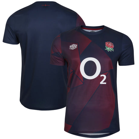 England Rugby Warm Up Jersey - Navy - Mens - Kit Captain