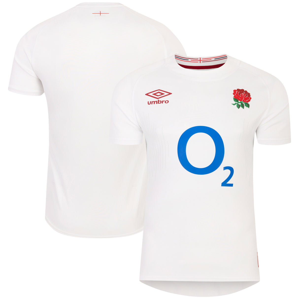 England Rugby Home Pro Jersey 2023/24 - White - Junior - Kit Captain