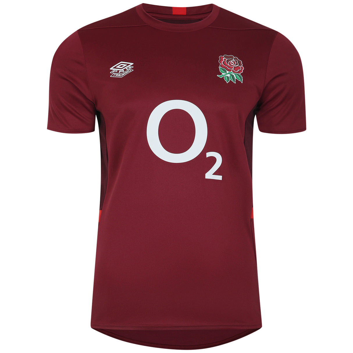 England Rugby Gym Training Jersey - Red - Mens - Kit Captain