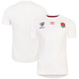 England Rugby World Cup 2023 Home Replica Jersey - White - Mens - Kit Captain