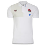 England Rugby Polo Shirt - White - Junior - Kit Captain