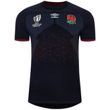 England Rugby World Cup 2023 Alternate Replica Jersey - Navy - Junior - Kit Captain