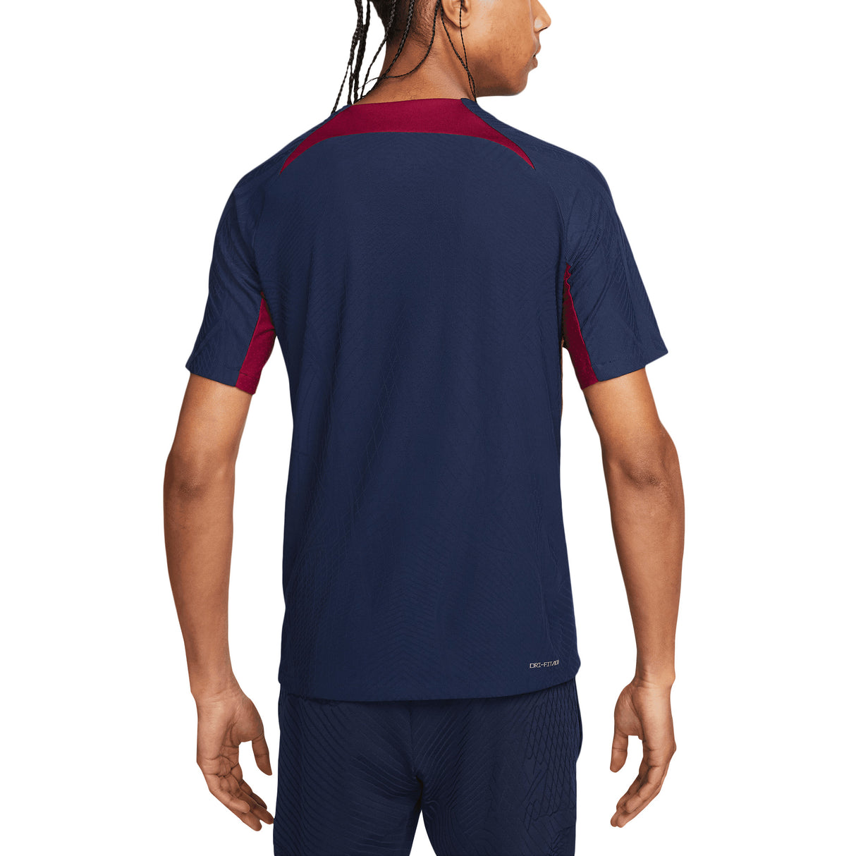 Paris Saint-Germain Nike Strike Elite Short Sleeve Top - Dark Blue - Kit Captain