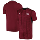 Aston Villa Castore Players Training Top - Claret - Kit Captain