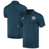 Aston Villa Castore Players Travel Polo - Dark Blue - Kit Captain