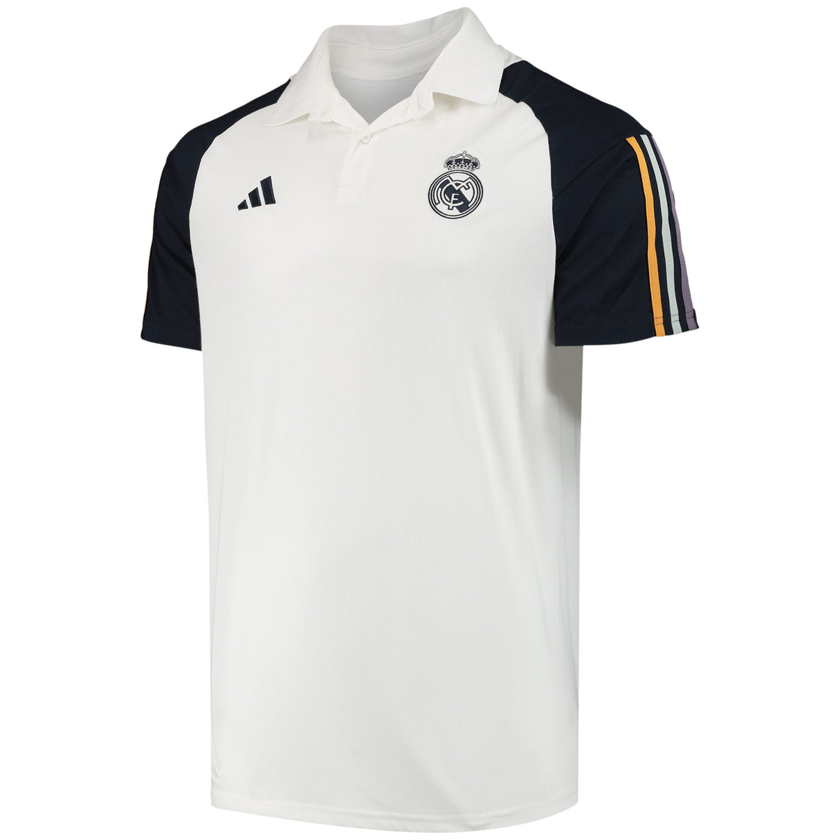 Real Madrid adidas Training Polo - White - Kit Captain