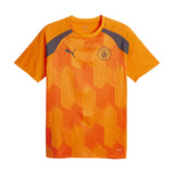 Manchester City Puma Pre Match Top - Orange - Kit Captain