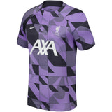 Liverpool Nike Academy Pro Pre Match Top - Purple - Kit Captain