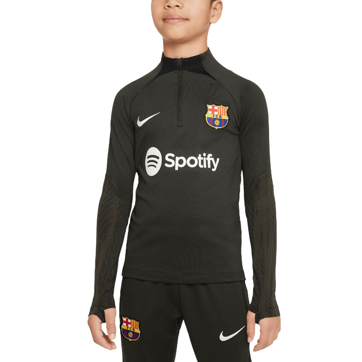 Barcelona Nike Strike Drill Top - Brown - Kids - Kit Captain