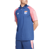 Olympique Lyon adidas Training Polo - Dark Blue - Kit Captain