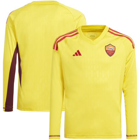 AS Roma adidas Goalkeeper Shirt 2023-24 - Kids - Kit Captain