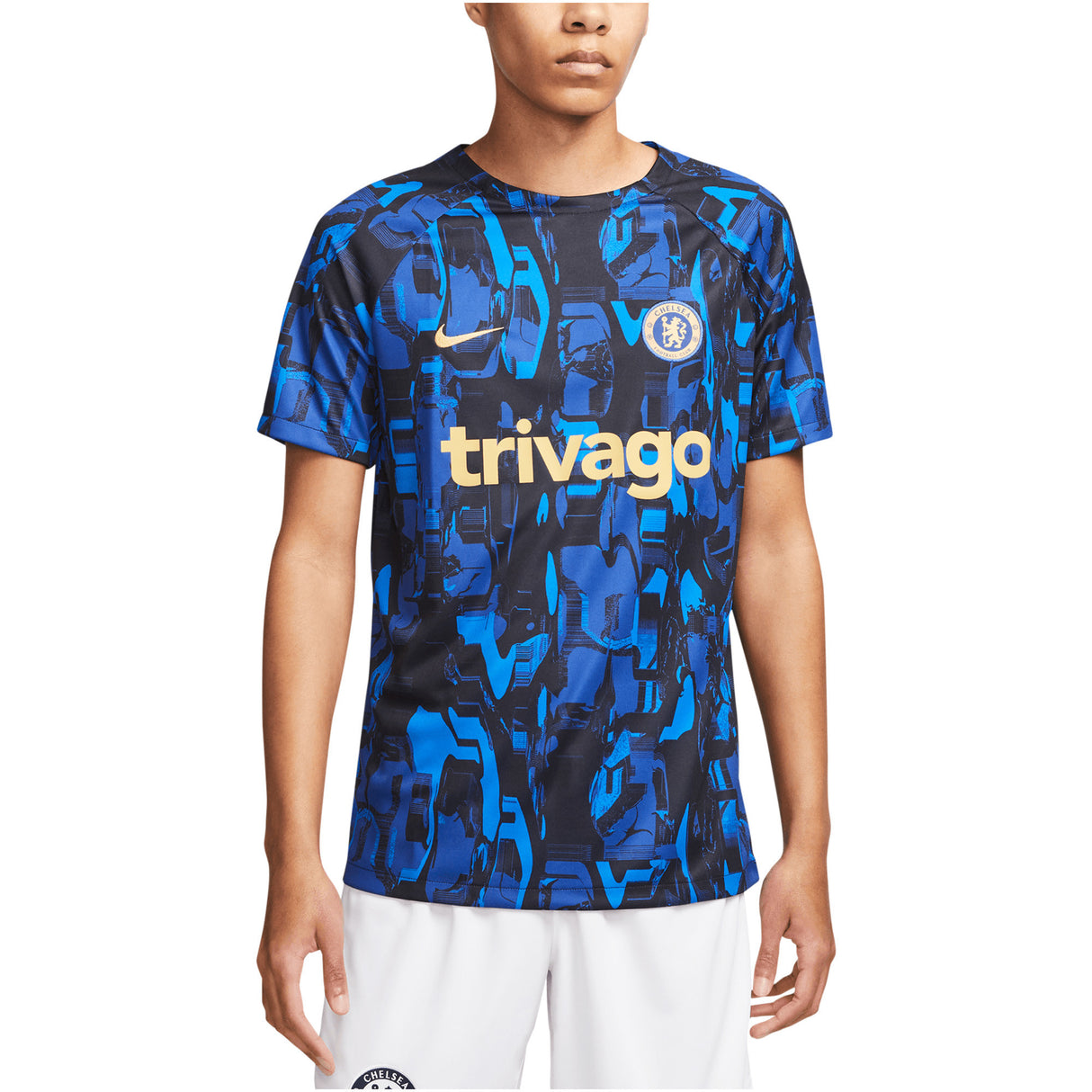 Chelsea Nike Academy Pro Pre Match Top - Blue - Kit Captain