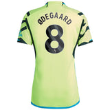 Arsenal adidas Away Shirt 2023-24 with í˜degaard 8 printing - Kit Captain