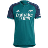 Arsenal adidas Third Shirt 2023-24 with Gabriel 6 printing - Kit Captain