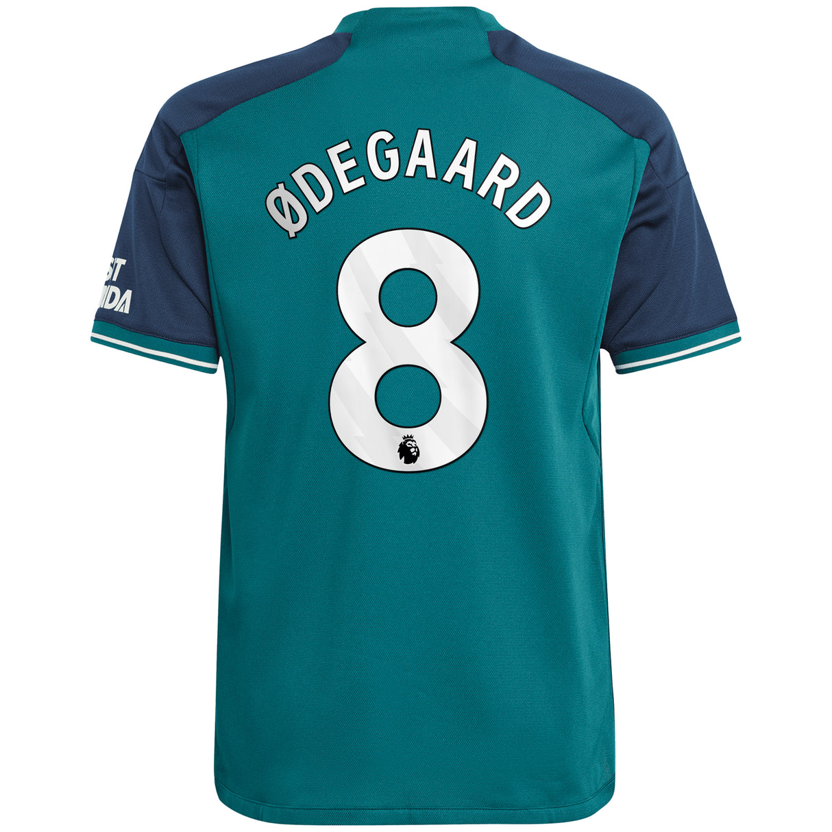 Arsenal adidas Third Shirt 2023-24 - Kids with í˜degaard 8 printing - Kit Captain