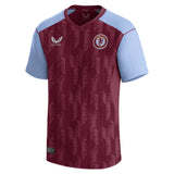 Aston Villa Castore Home Shirt 2023-24 - Kids with McGinn 7 printing - Kit Captain