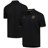 Barcelona Tipped Polo Shirt - Black - Mens - Kit Captain