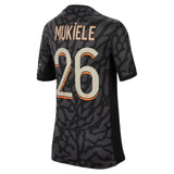 PSG x Jordan Third Stadium Shirt 2023-24 - Kids with Mukiele 26 printing - Kit Captain